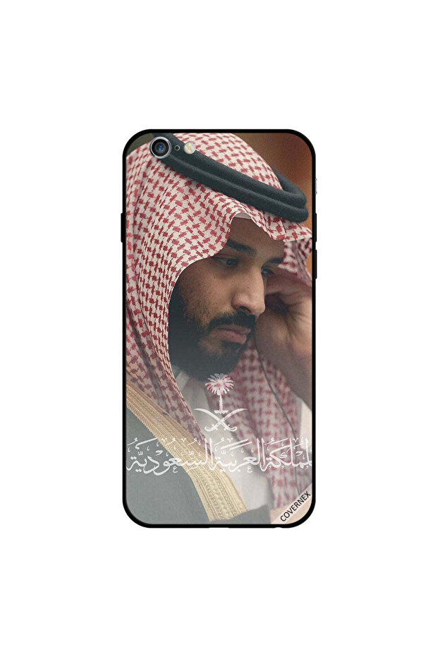 غطاء حماية لجهاز iPhone 6s Plus بطبعة محمد في تفكير عميق