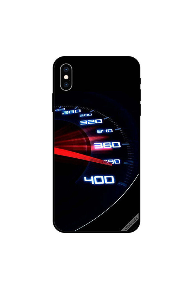 iPhone X Case Cover Speed Meter 390 Plus