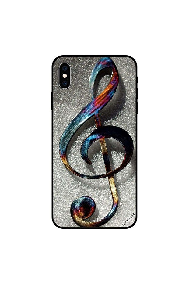 غطاء حماية iPhone XS MAX ملون وموسيقي