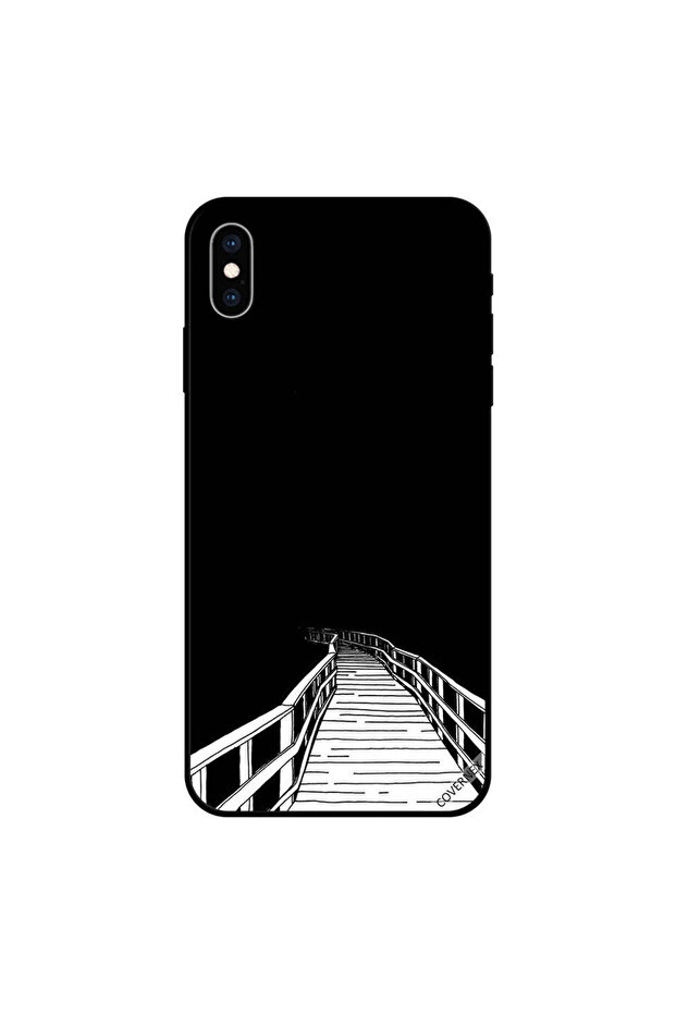 غطاء حماية iPhone X - طريق إلى الظلام