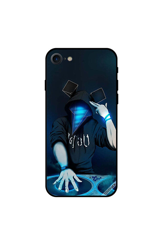 غطاء حماية لجهاز iPhone 8 بتصميم DJ Boy