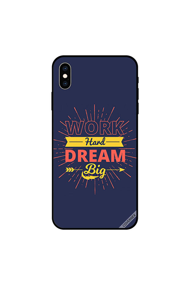 غطاء حماية iPhone XS MAX - اعمل بجد واحلم بسهم كبير