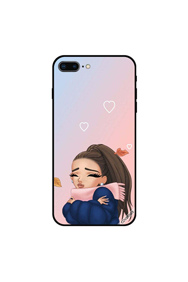 غطاء حماية لهاتف iPhone 7 Plus بتصميم لطيف وشعور بالبرد