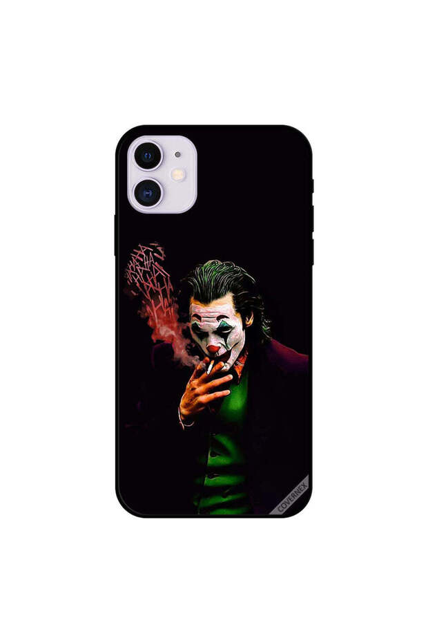 غطاء حماية لجهاز iPhone 11 باللون الدخاني هاهاها...