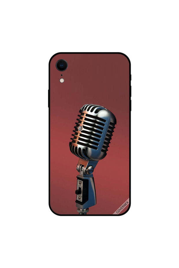 غطاء حماية لجهاز iPhone XR مصنوع من مادة Steal Mic