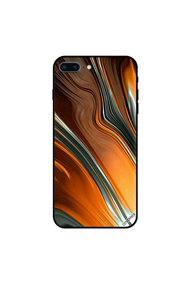 iPhone 7 Plus Case Cover Liquid Design Pattern - 1