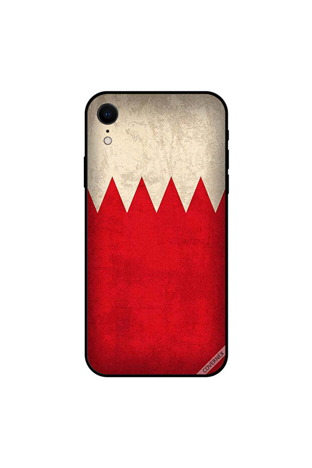 غطاء حماية iPhone XR بعلم البحرين