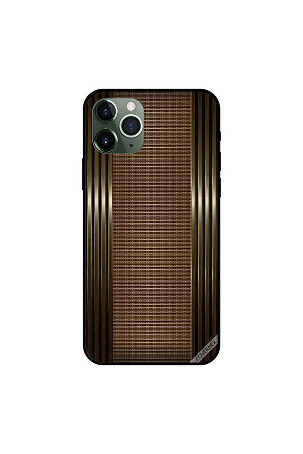 غطاء حماية لجهاز iPhone 11 Pro Max بنمط ذهبي مسروق