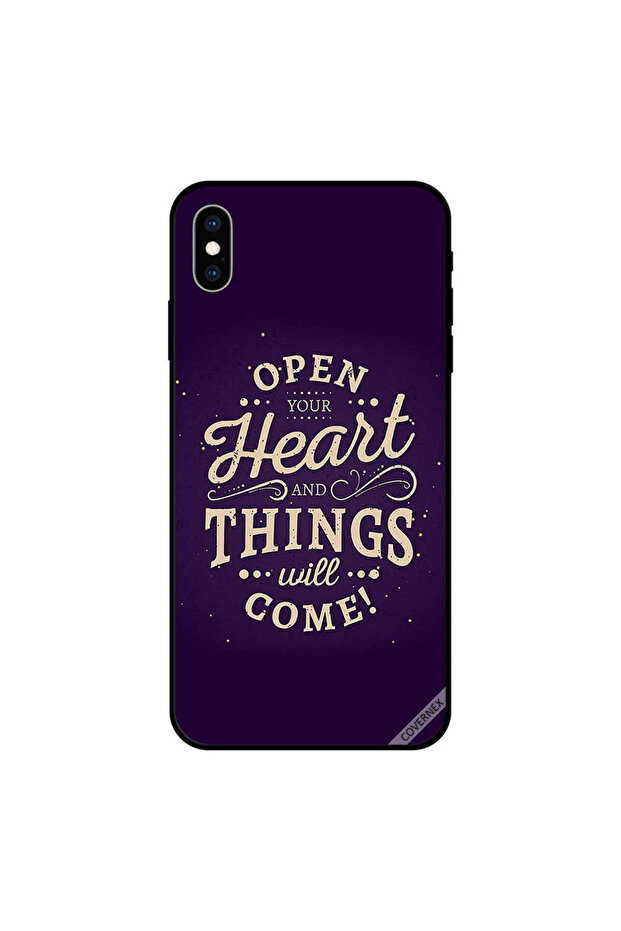 غطاء حماية iPhone X افتح قلبك
