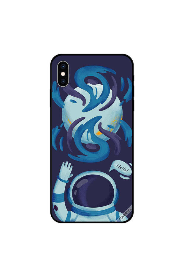 غطاء حماية لجهاز iPhone X مرحباً - 1