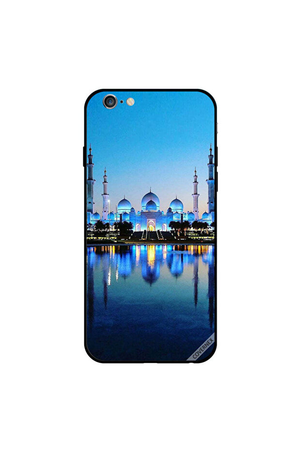 غطاء حماية لجهاز iPhone 6s Plus بتصميم المسجد الكبير في المساء