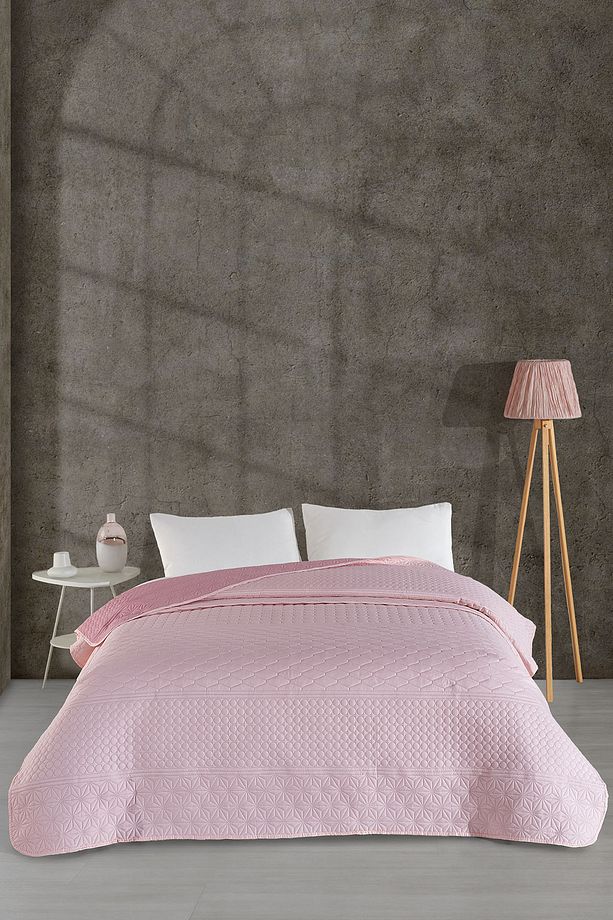 Doremi Yatak Örtüsü Tek Kişilik (160x220 cm) Pudra - 1