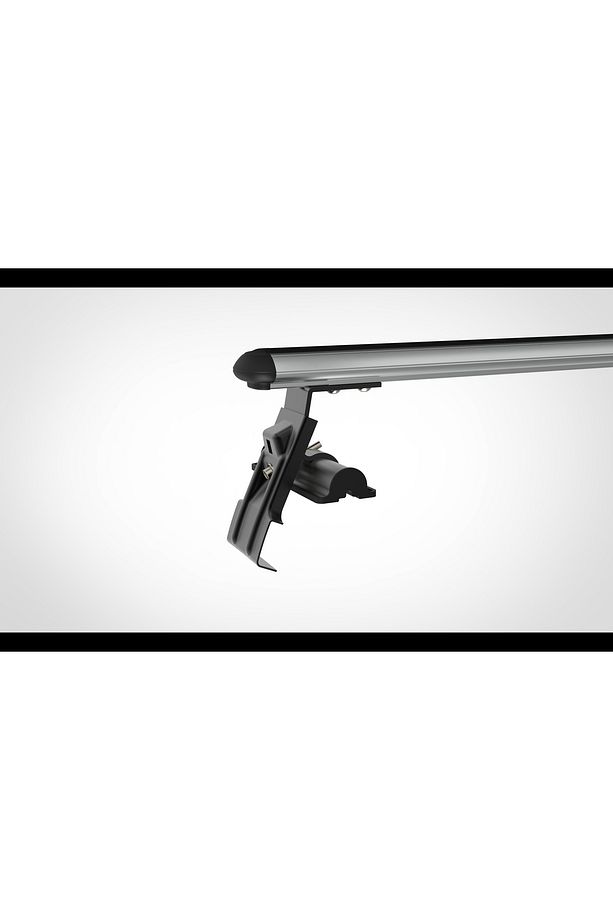 Pro Oluksuz Universal Ara Atkı Portbagaj ve Sepet İçin Uyumlu Siyah 120 CM - 1