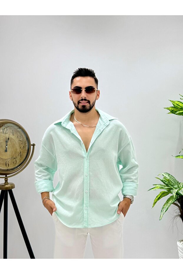 Men's New Season Iron-Free Crinkle Shirt