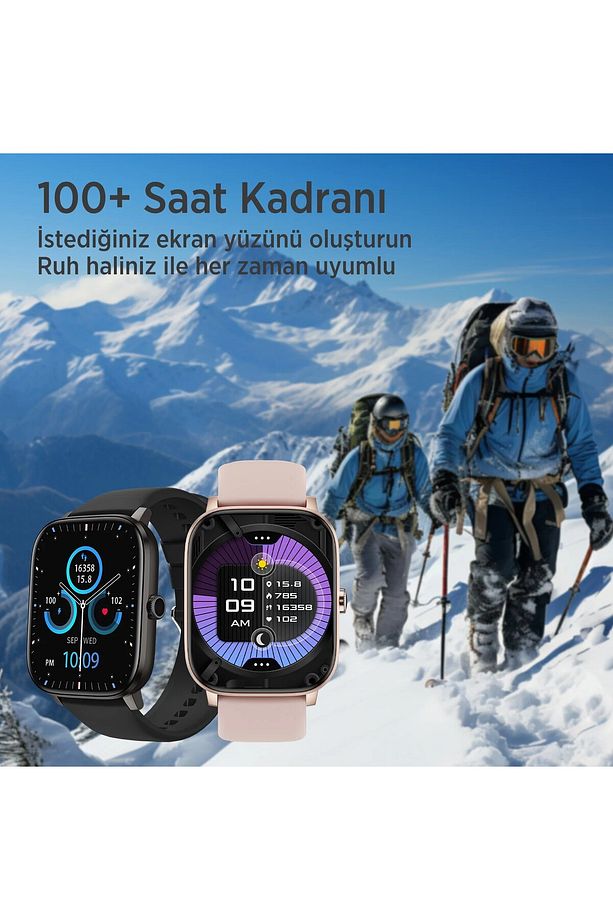 Sw03 2.01 Inç Tft Geniş Ekran Bluetooth Telefon Görüşme Ip67 Suya Dayanıklı Spor Ve Sağlık Takip - 6