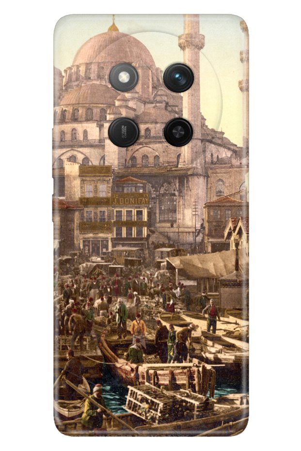 Honor X60 Pro - X9C 5g Case Colorful Silicone Printed Tpu Istanbul