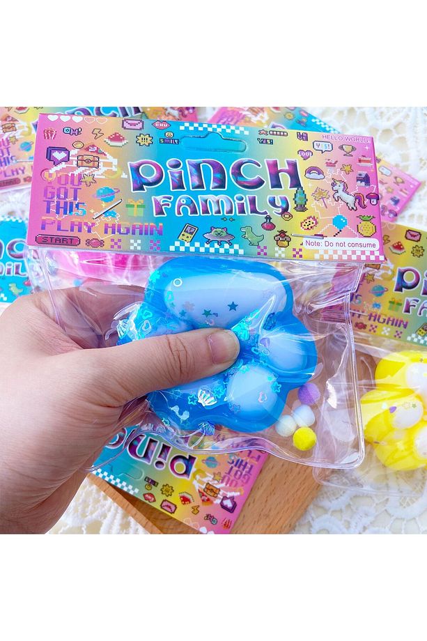 Pati Sukuşi Oyuncak Squishy Stres Oyuncağı Yumuşacık Jel Oyuncak Taba Sukuşi Pati - 4