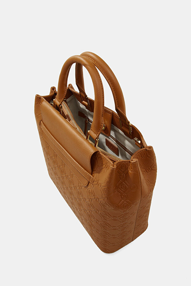 TABA MONOGRAM DERİ ÇANTA - 6