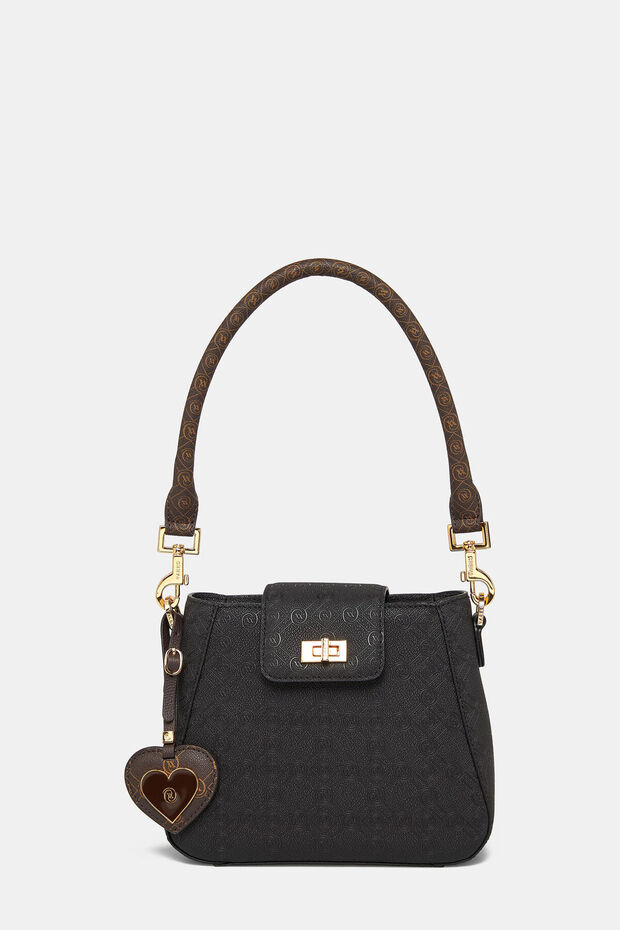 SİYAH MONOGRAM ÇANTA - 1