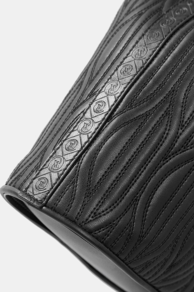 SİYAH MONOGRAM ÇANTA - 6