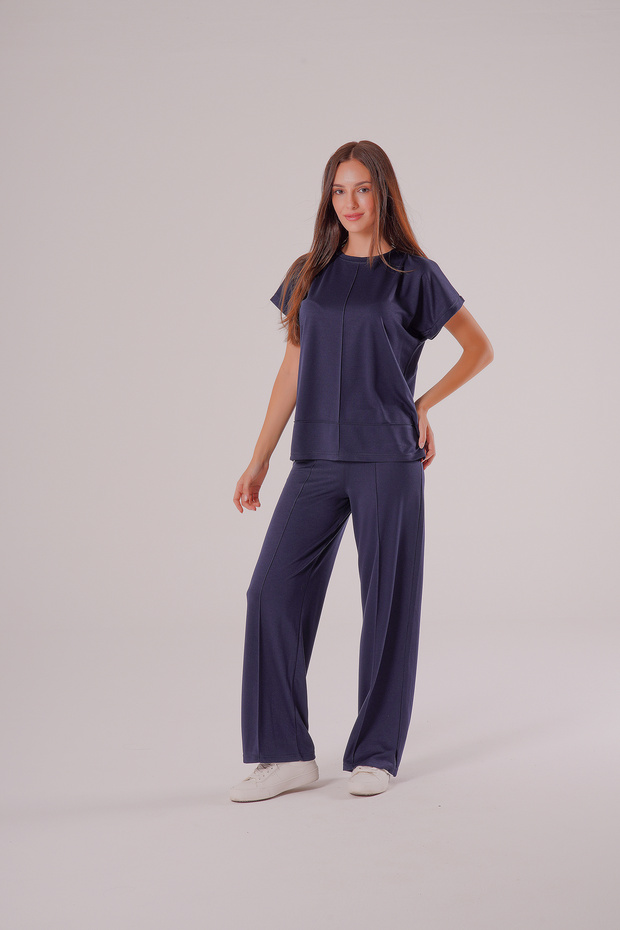 Women's Meadow Modal Grassland T-Shirt-Pants Set
