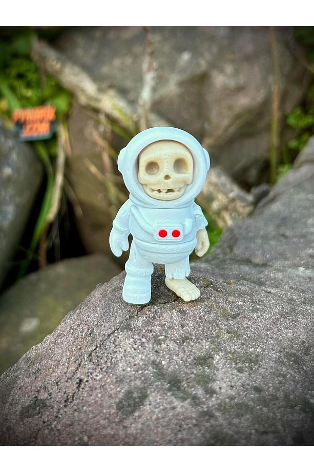 Astronot İskelet Oyuncak - Uzayın Gizemli Kaşifi!👨‍🚀💀🚀3D Hareketli Organik Model - Orta Boy - 1