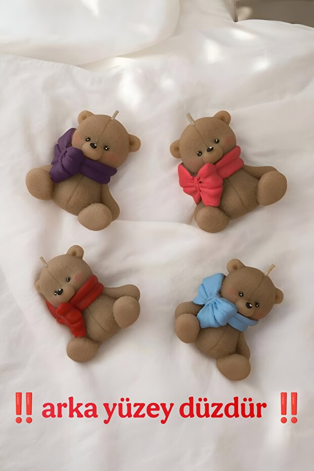 Papyonlu ayıcık mum🐻🎀 - 2