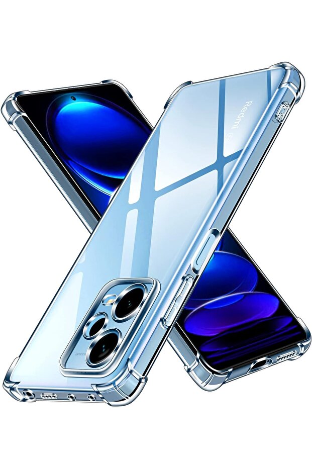 Xiaomi Redmi Note 12 Pro Plus Transparent Shockproof Case - 1