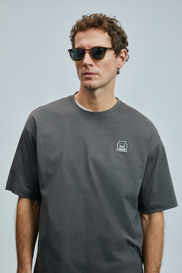 LUFİAN Nımbus Modern Grafik T- Shirt 20251 - 3