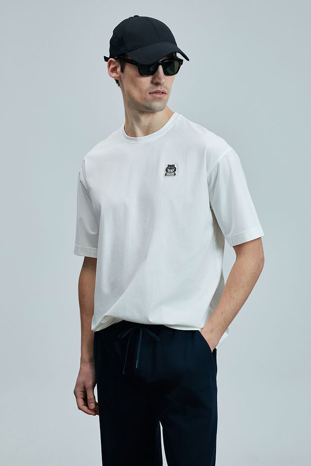 LUFİAN Nımbus Modern Grafik T- Shirt 20251 - 5