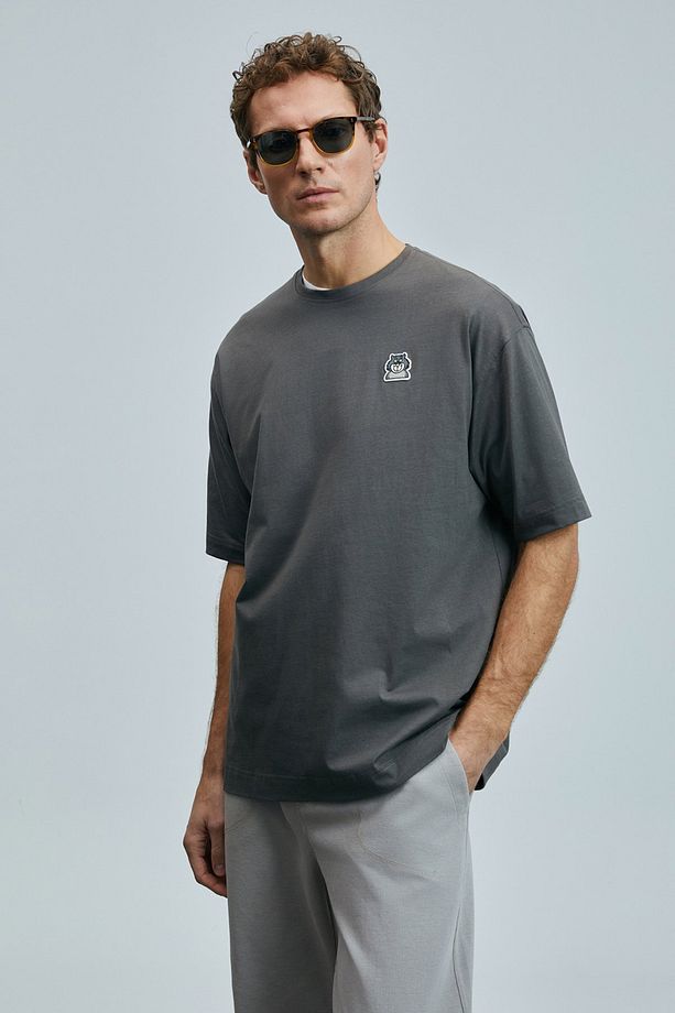 LUFİAN Nımbus Modern Grafik T- Shirt 20251 - 2