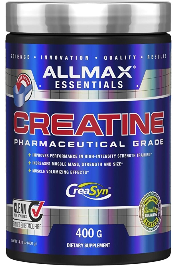 - Creatine Monohydrate Powder, 400g