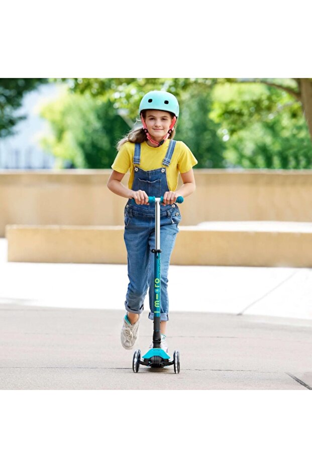 Micro Scooters | Maxi Micro Deluxe LED Foldable| Handlebar Adjustable | Lightweight | Foldable Mecha - 5