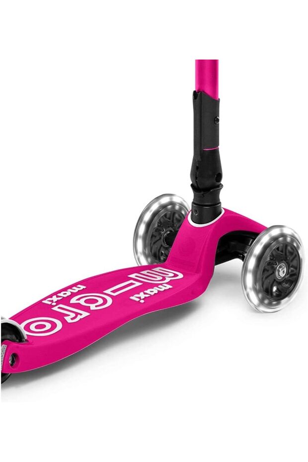 مايكرو ماكسي مايكرو ديلوكس قابل للطي وردي صادم مع إضاءة ليد - 5