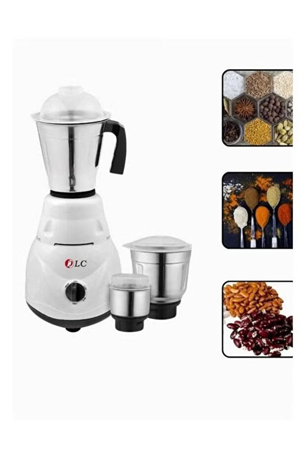 مطحنة خلاط كهربائي - يتضمن 3 برطمانات - 2