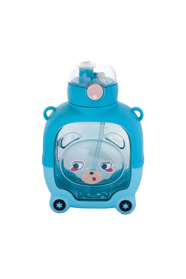 Teddy Bear Trolley Sports Water Bottle (1000 ml)