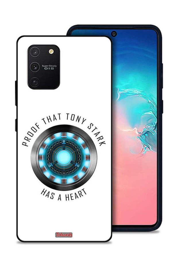 غطاء حماية لهاتف Samsung Galaxy S10 Lite دليل على أن توني ستارك لديه قلب