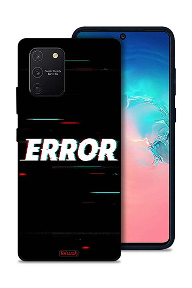 غطاء حماية لهاتف Samsung Galaxy S10 Lite - خطأ
