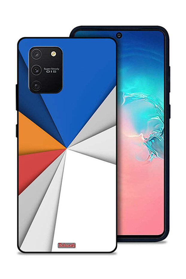 غطاء حماية لهاتف Samsung Galaxy S10 Lite مصنوع من مادة مطابقة للفن التجريدي