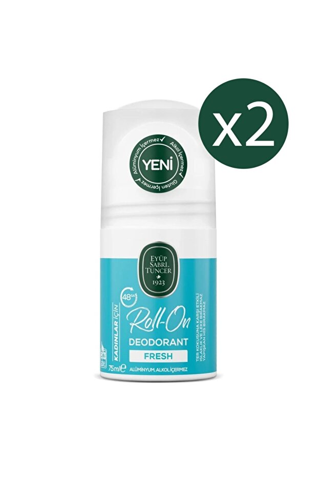 Fresh Kadın Roll On 75 ml x 2 Adet - 1