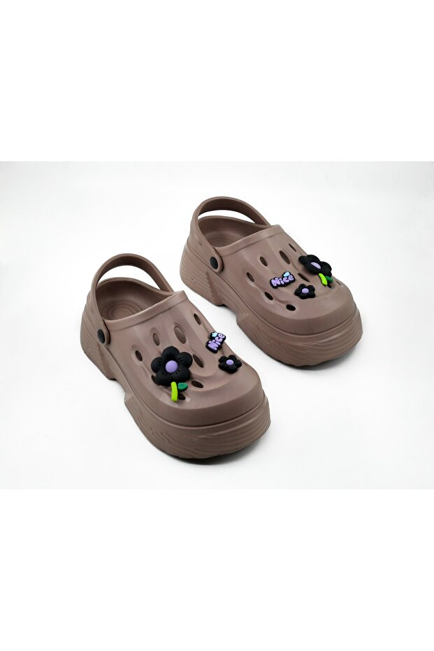 NOA Kadın Aksesuar Detaylı Sabo Terlik - 3