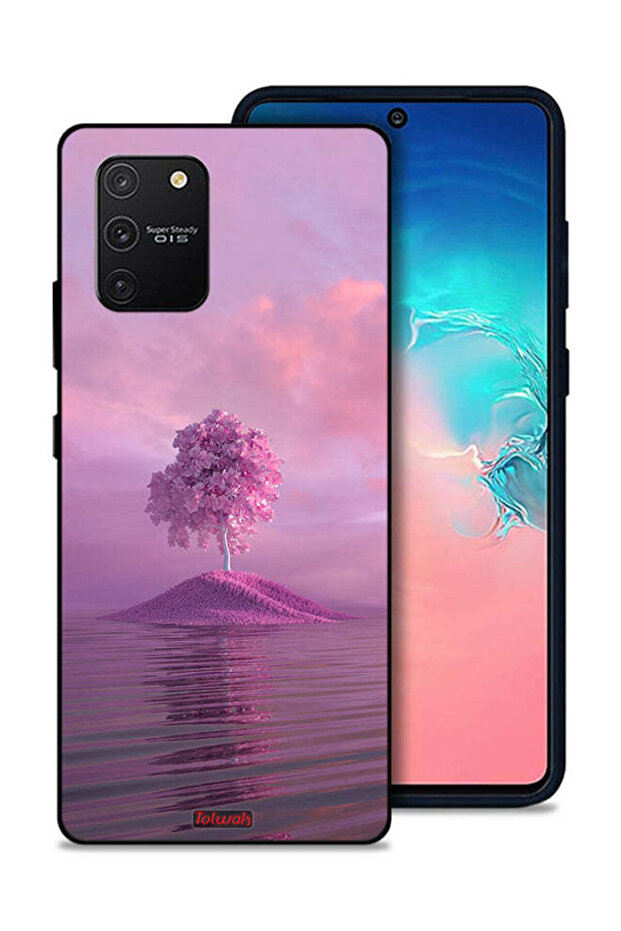 غطاء حماية من سامسونج جالكسي S10 لايت بتصميم شجرة من Unsplash
