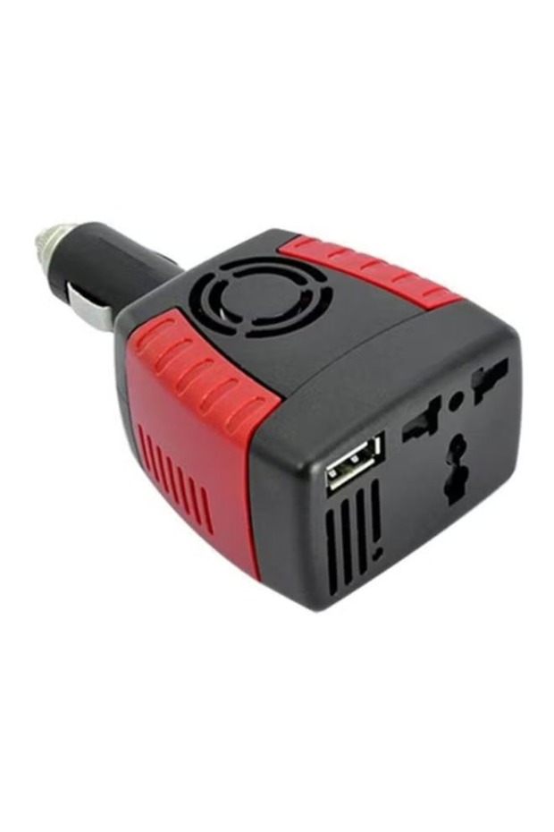 محول طاقة USB مع قابس السيارة - 2