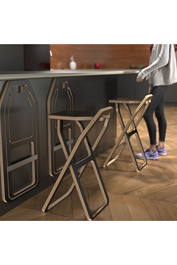 Anka Ofis, Kontra Katlanır Tabure, Yüksek Tabure - 3