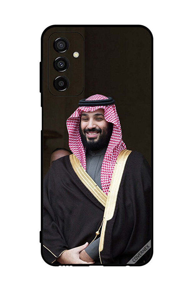 غطاء حماية لهاتف سامسونج جالاكسي M23 محمد بن سلمان مبتسمًا