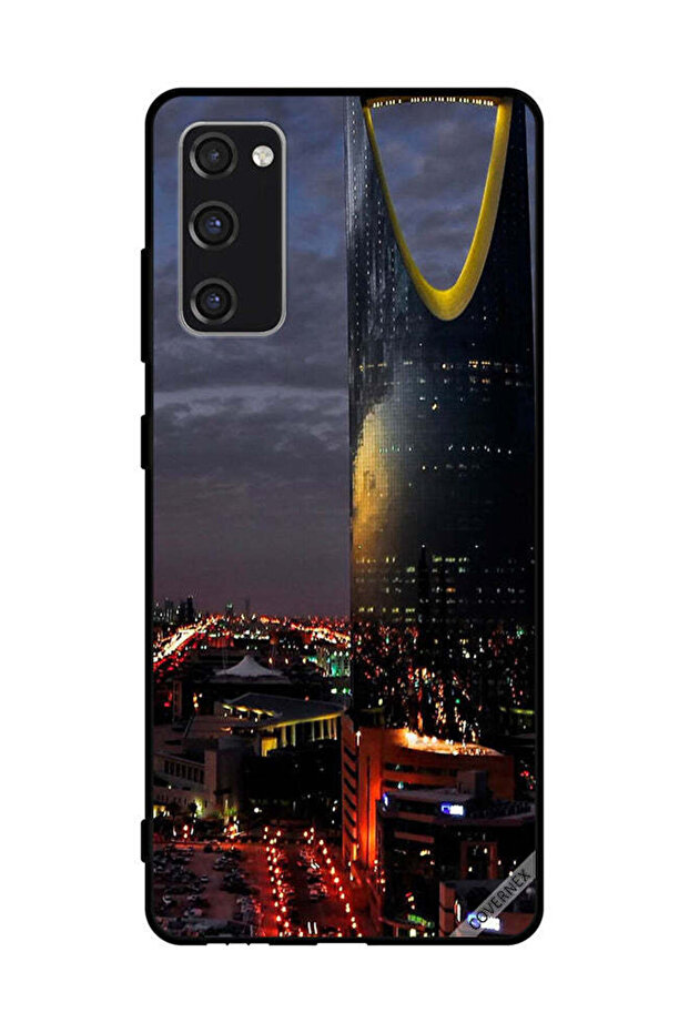 غطاء حماية لهاتف سامسونج جالاكسي S20 FE 5G منظر برج الفيصلية في المساء