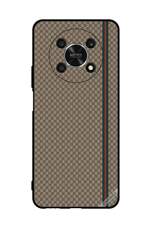 غطاء حماية لهاتف Honor X9 5G بخطوط على نمط بسيط