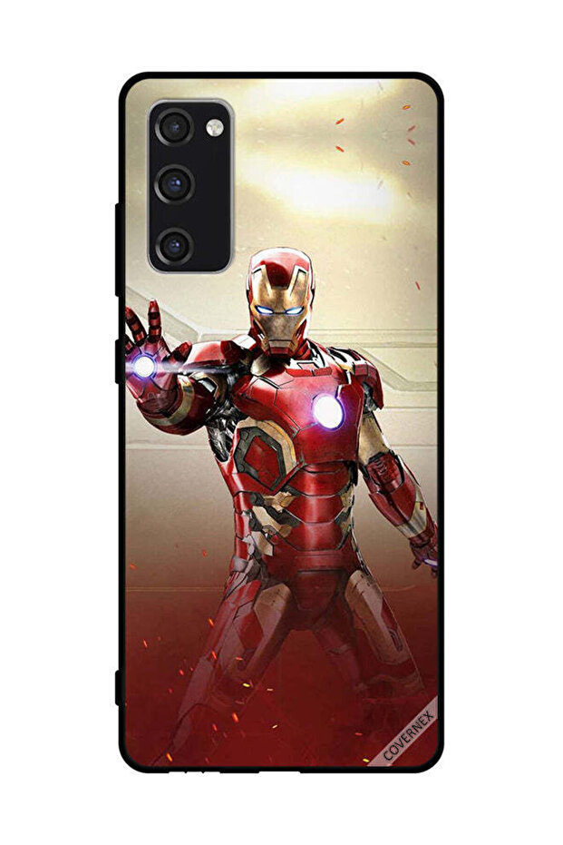 غطاء حماية لهاتف سامسونج جالاكسي S20 FE 5G Iron Man Defense