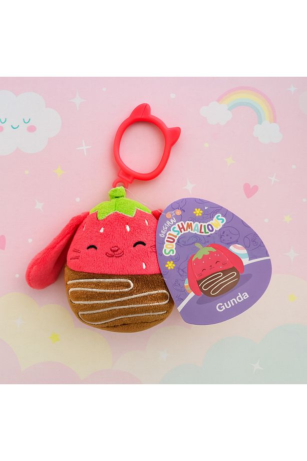 Gunda Çilek Tasarımlı Squishmallows Anahtarlık - 1