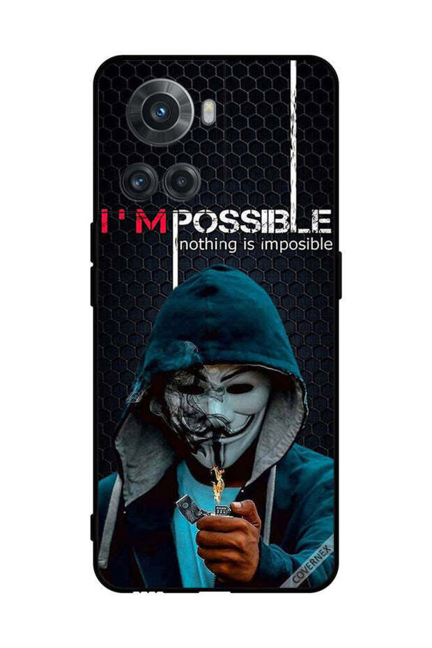 غطاء حماية لهاتف OnePlus 10R أنا ممكن، لا شيء مستحيل